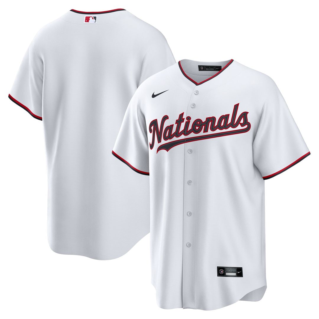 Washington Nationals Home Replica Jersey - White