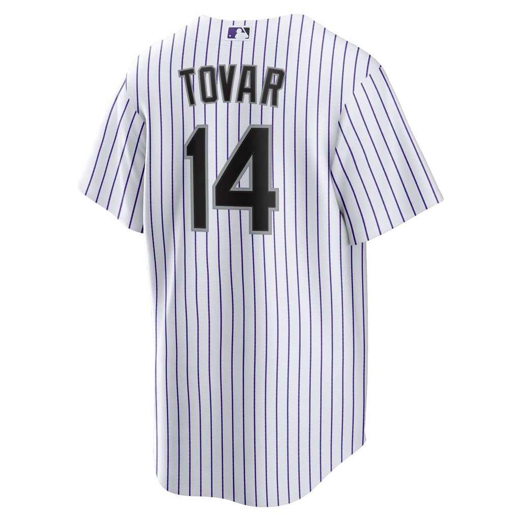 Ezequiel Tovar Colorado Rockies Home Replica Jersey - White