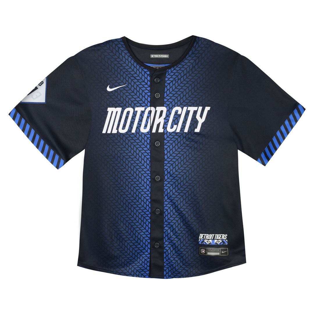Detroit Tigers Toddler City Connect Team Limited Jersey - Blue