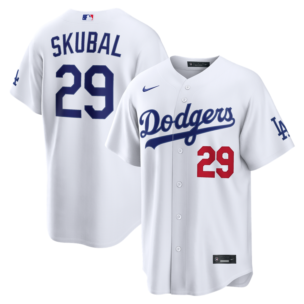 Tarik Skubal Los Angeles Dodgers Home Stadium Jersey - White