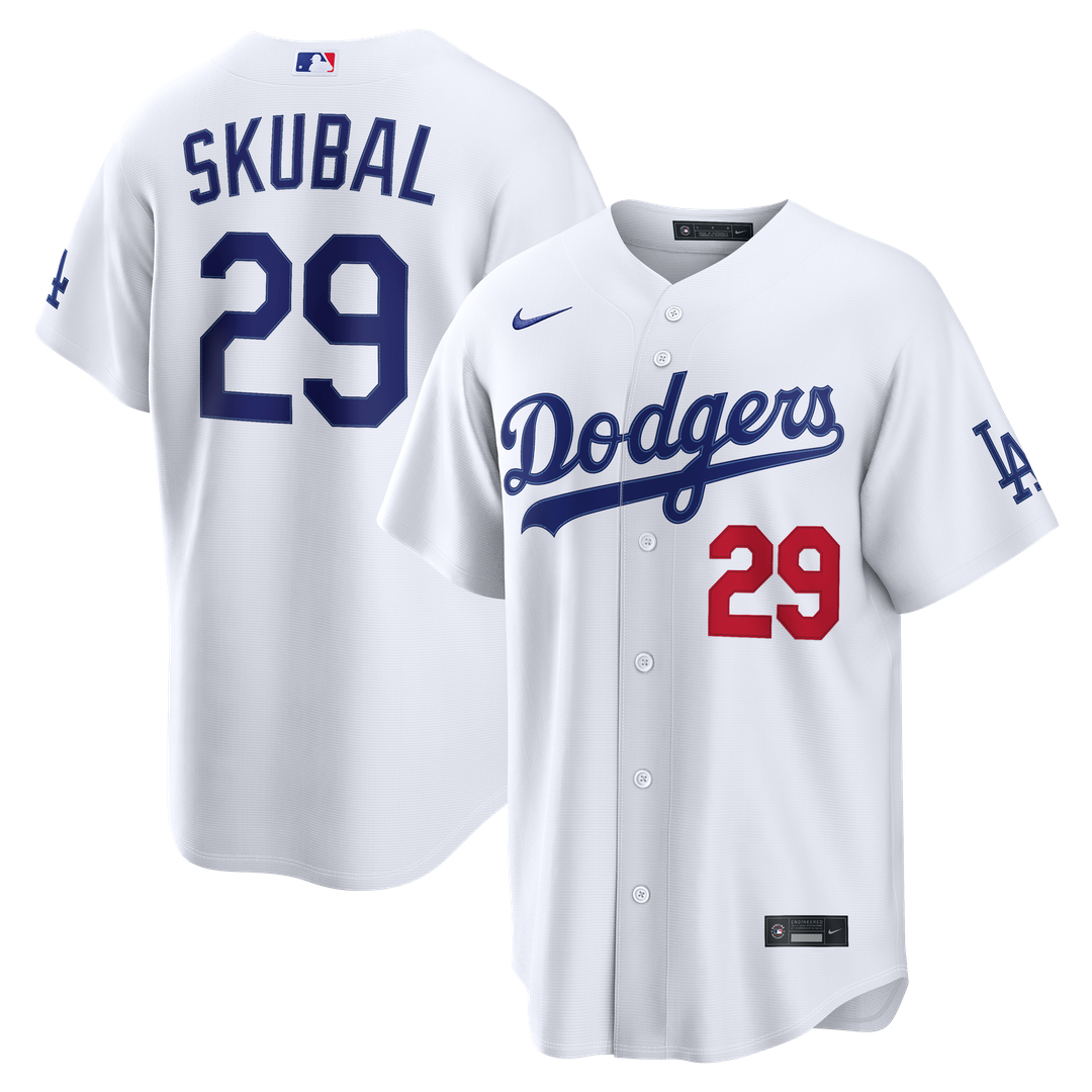 Tarik Skubal Los Angeles Dodgers Home Stadium Jersey - White