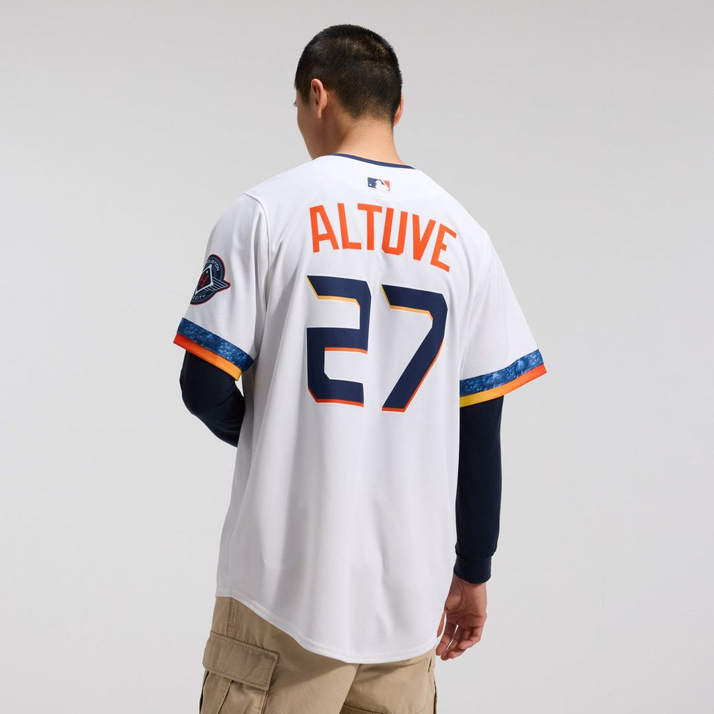 Jose Altuve Houston Astros 2025 City Connect Limited Player Jersey - White