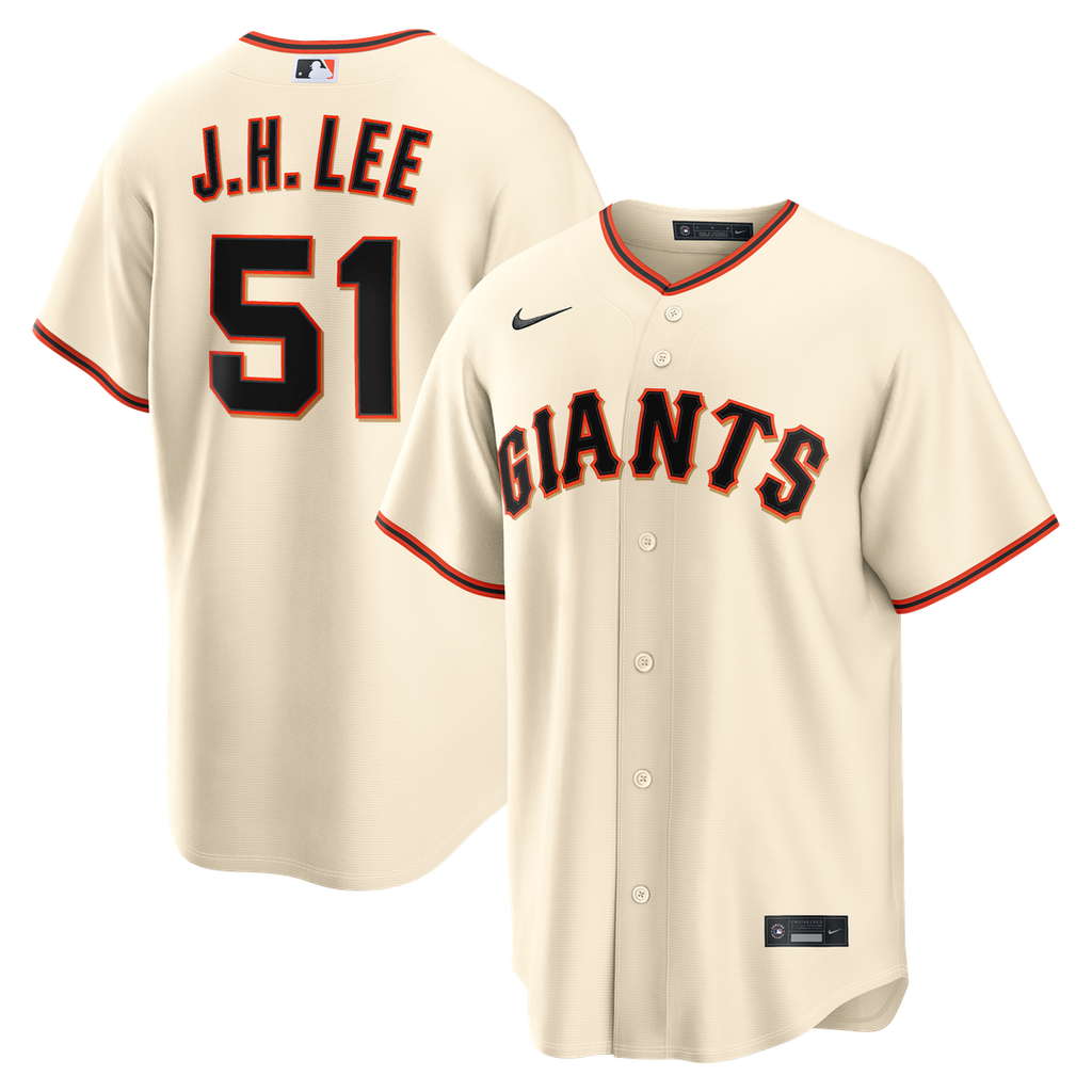 Jung Hoo Lee San Francisco Giants Home Replica Jersey - Cream