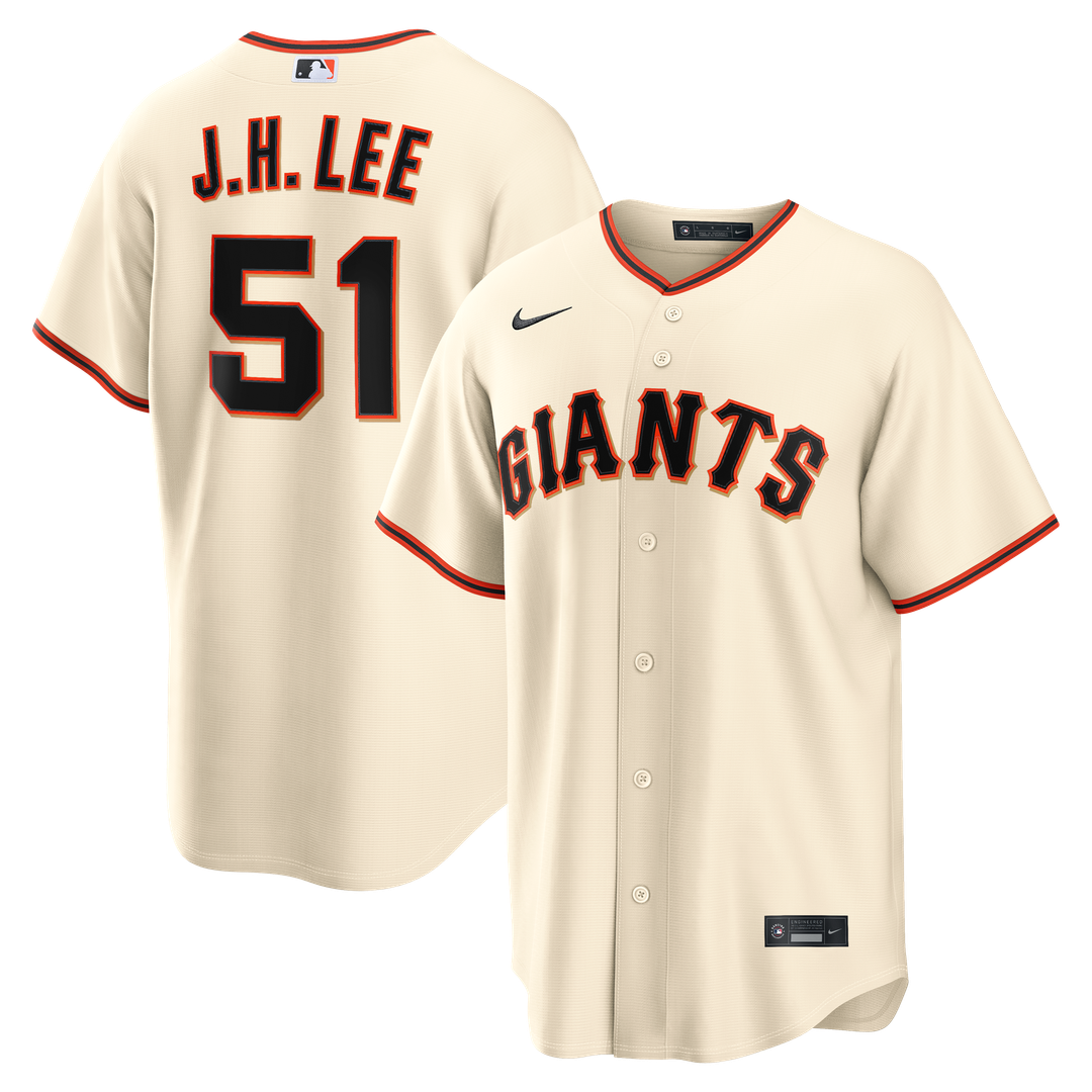 Jung Hoo Lee San Francisco Giants Home Replica Jersey - Cream