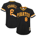 Willie Stargell Pittsburgh Pirates Youth Cooperstown Collection Mesh Batting Practice Jersey - Black