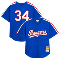 Nolan Ryan Texas Rangers Big & Tall Cooperstown Mesh Batting Practice Jersey - Royal