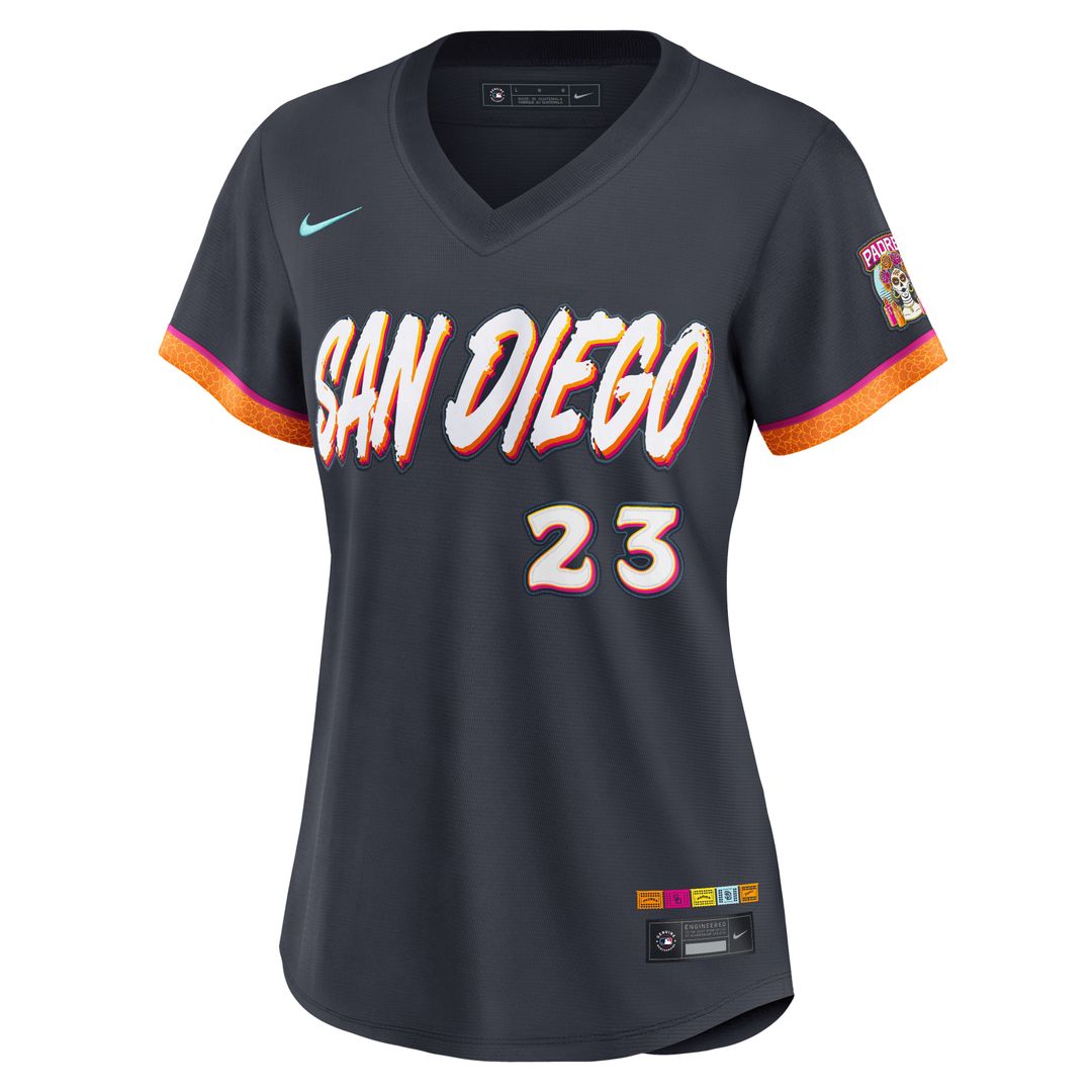 Fernando Tatis Jr. San Diego Padres Women's 2026 City Connect Stadium Jersey - Obsidian