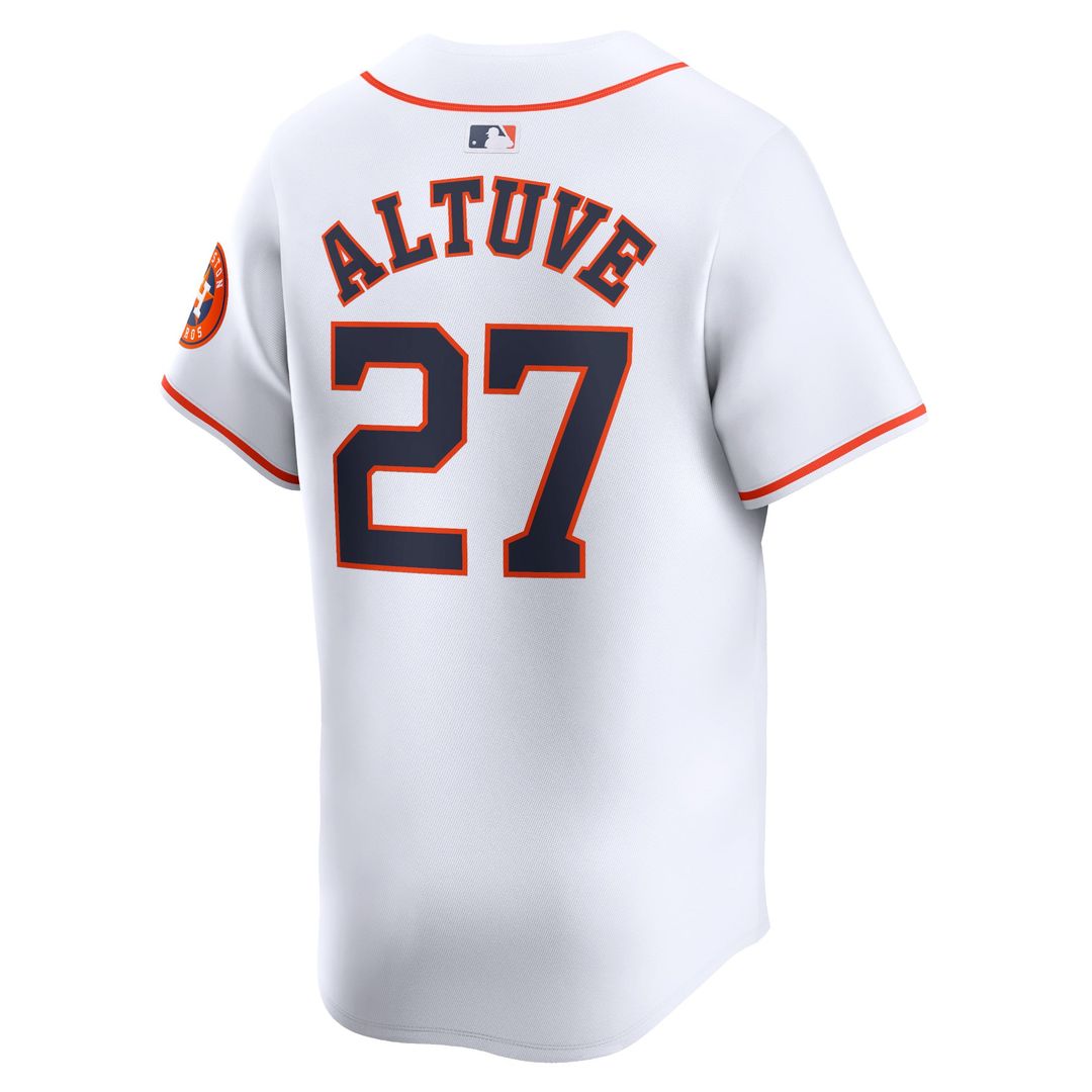 Jose Altuve Houston Astros Home Limited Player Jersey - White
