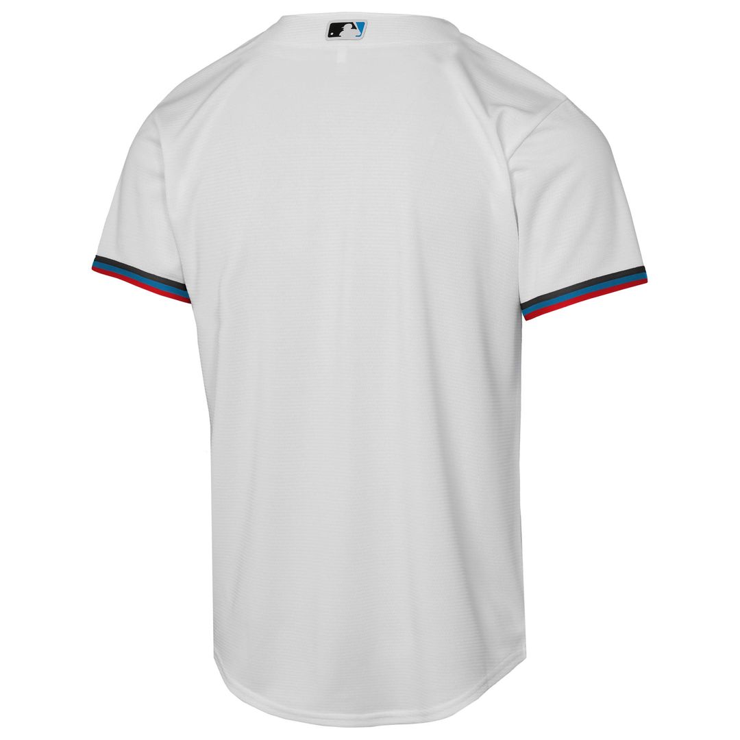 Miami Marlins Youth Home Replica Jersey - White