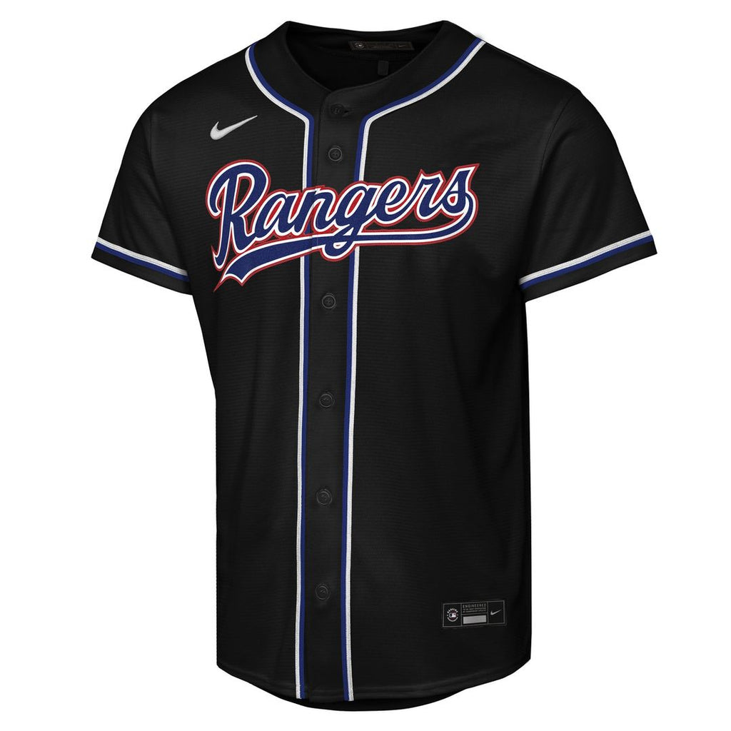 Corey Seager Texas Rangers Youth Fashion Replica Player Jersey - Black