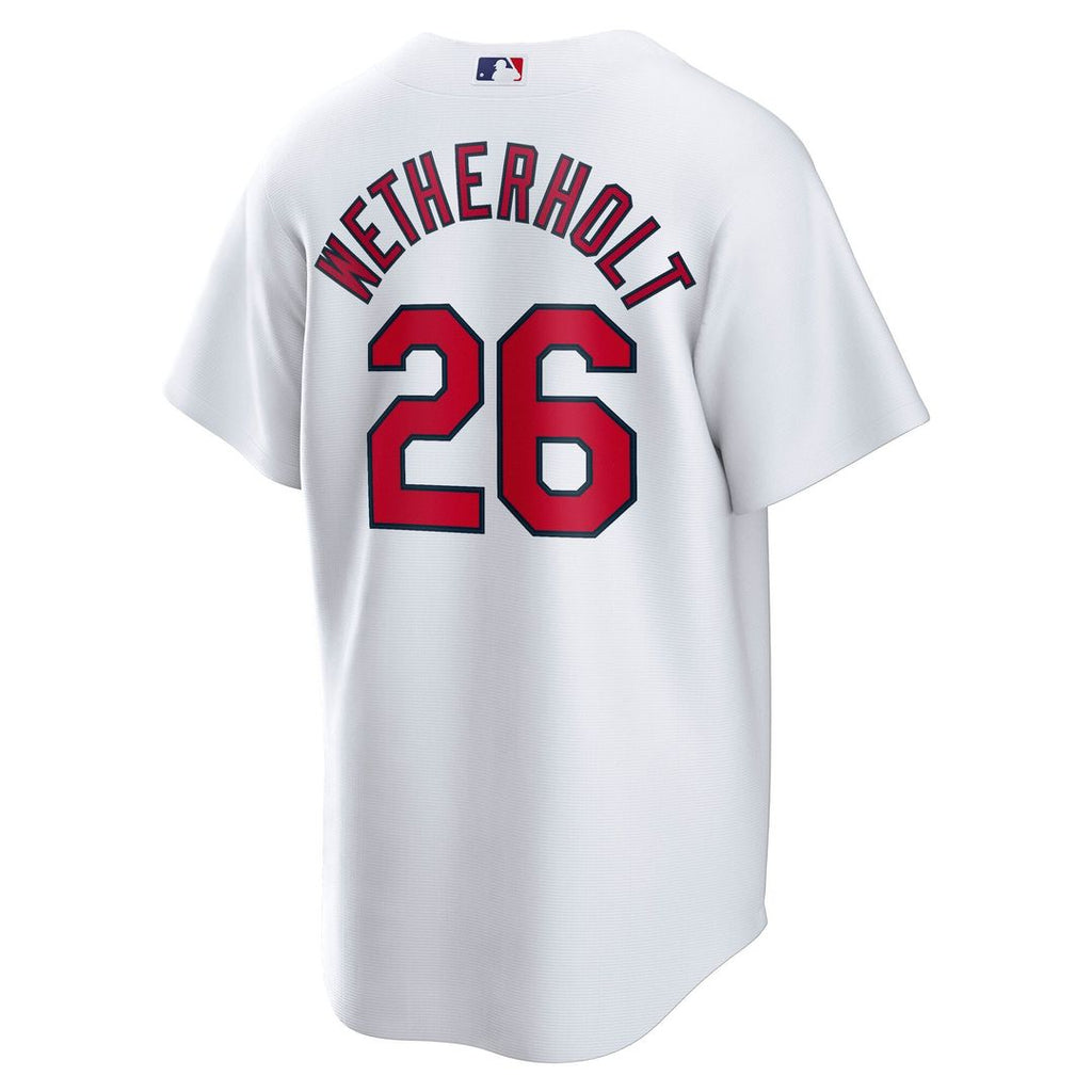 JJ Wetherholt St. Louis Cardinals Home Replica Player Jersey - White