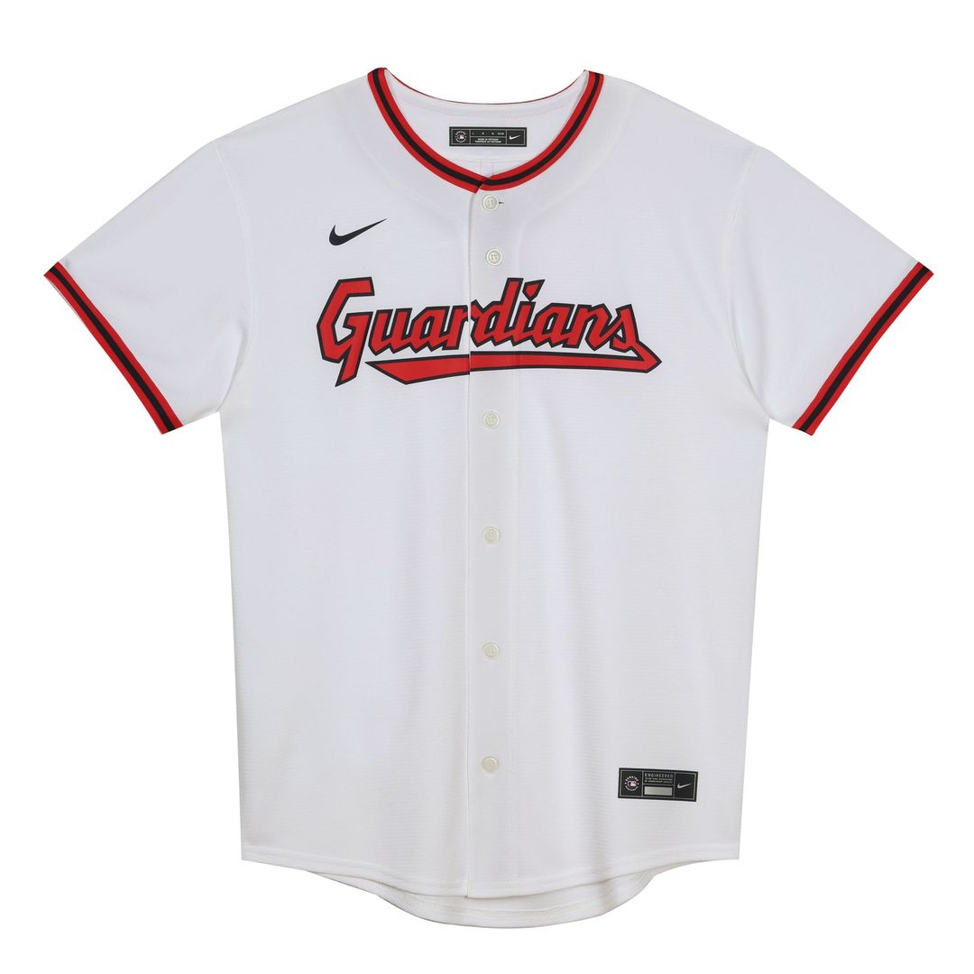 José Ramírez Cleveland Guardians Preschool Home Player Jersey - White