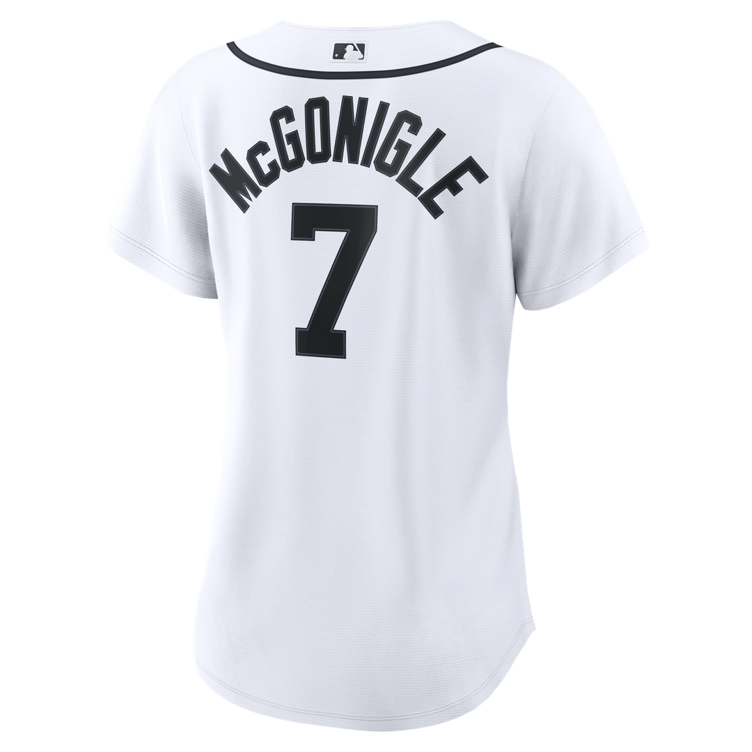 Kevin McGonigle Detroit Tigers Women's Home Replica Jersey - White