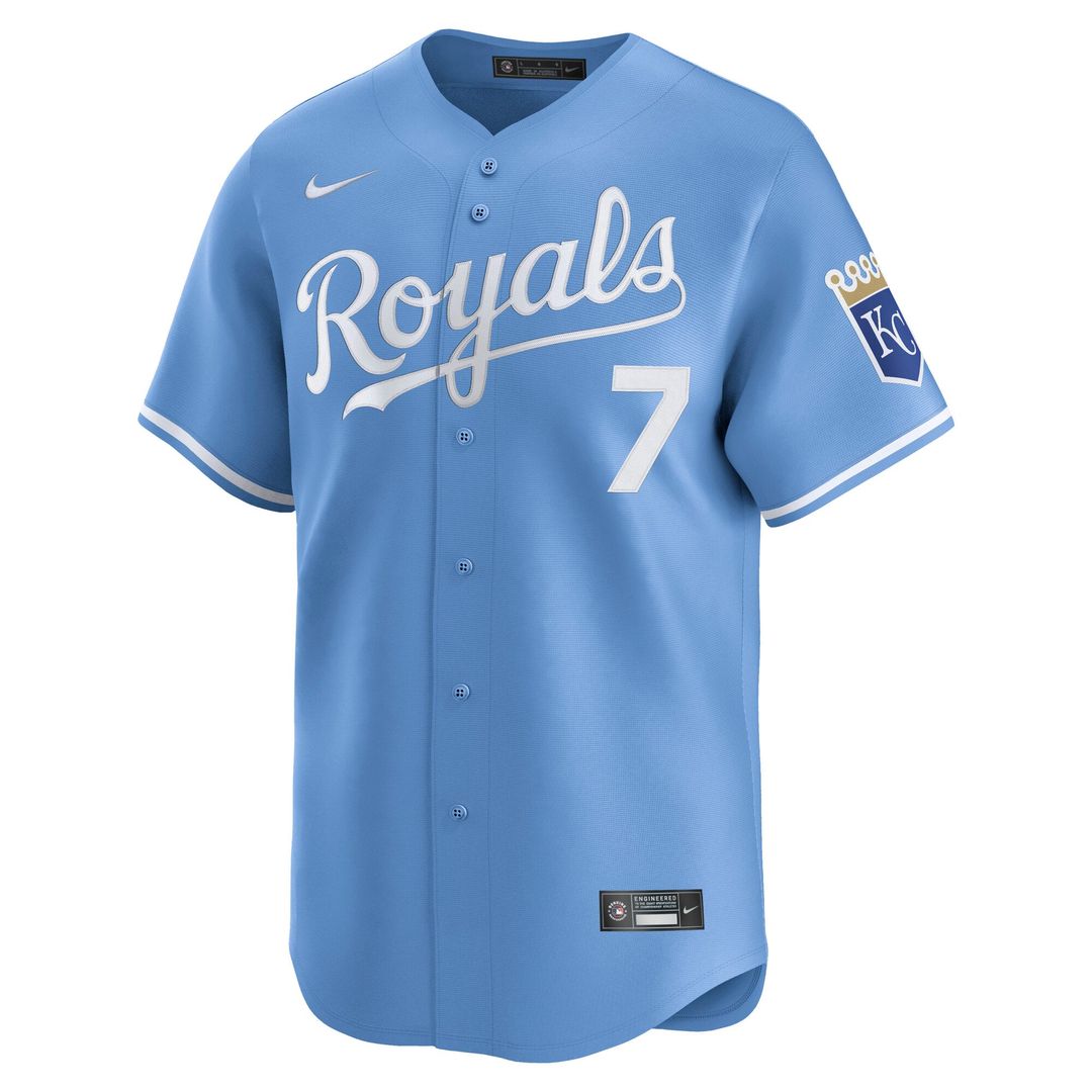 Bobby Witt Jr. Kansas City Royals Alternate Limited Player Jersey - Light Blue