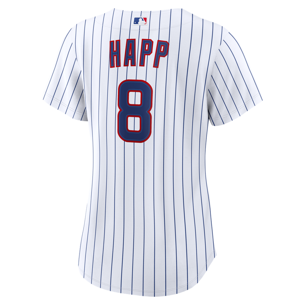 Ian Happ Chicago Cubs Women's Home Replica Jersey - White