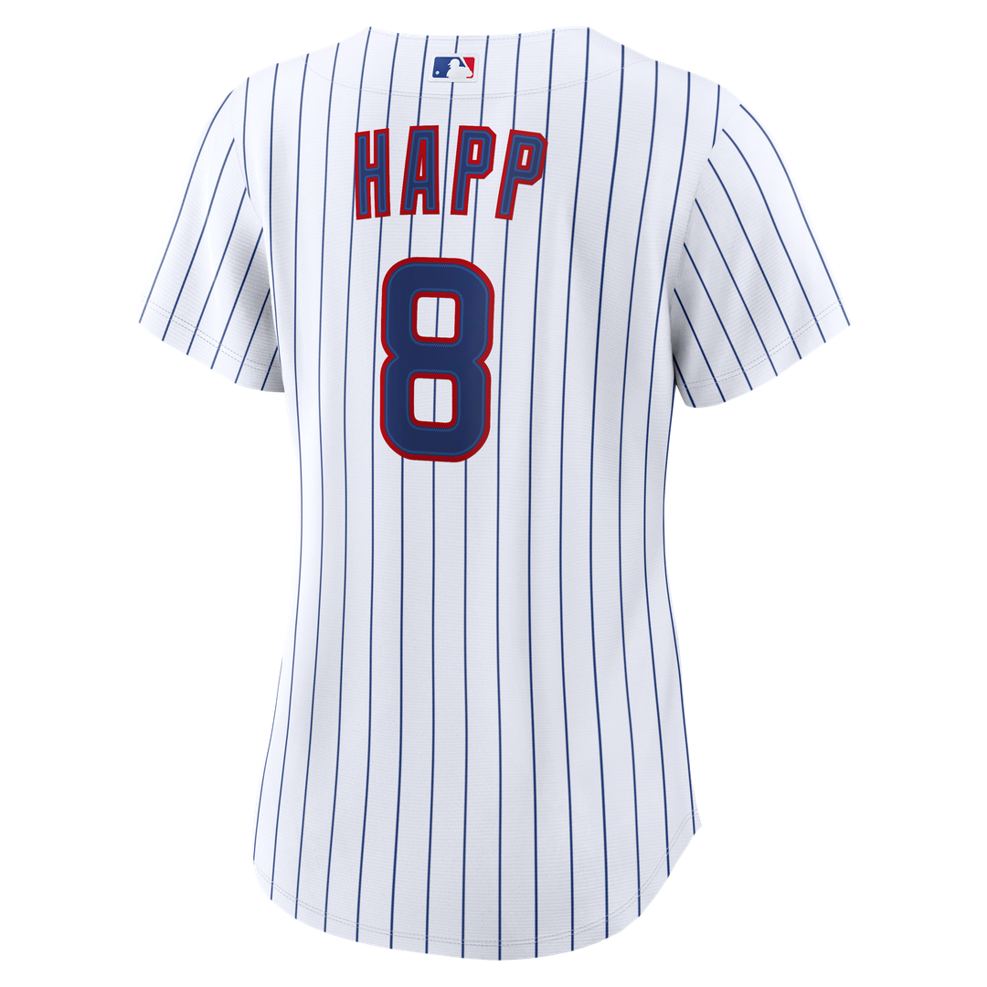 Ian Happ Chicago Cubs Women's Home Replica Jersey - White