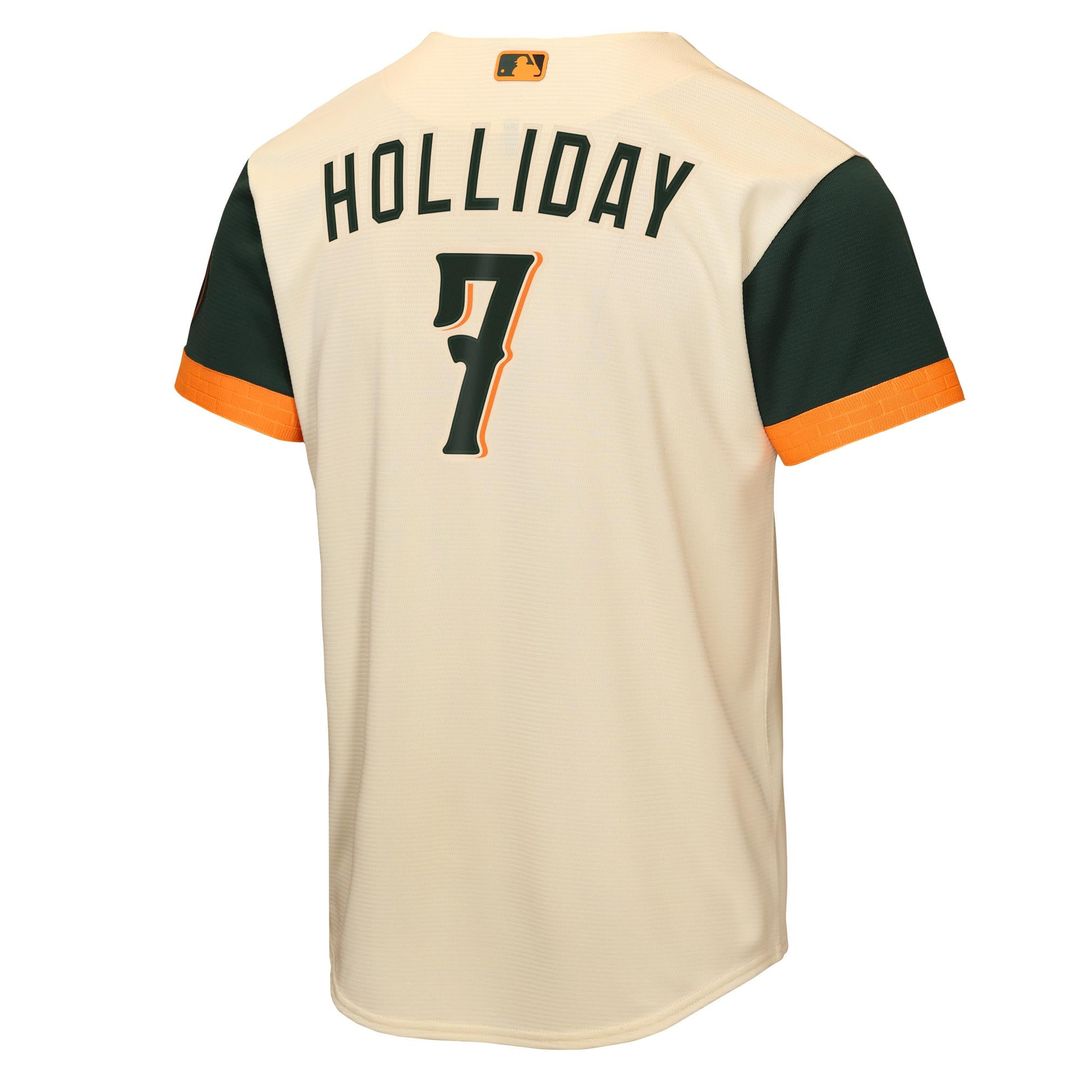 Jackson Holliday Baltimore Orioles Youth 2026 City Connect Stadium Jersey - Cream