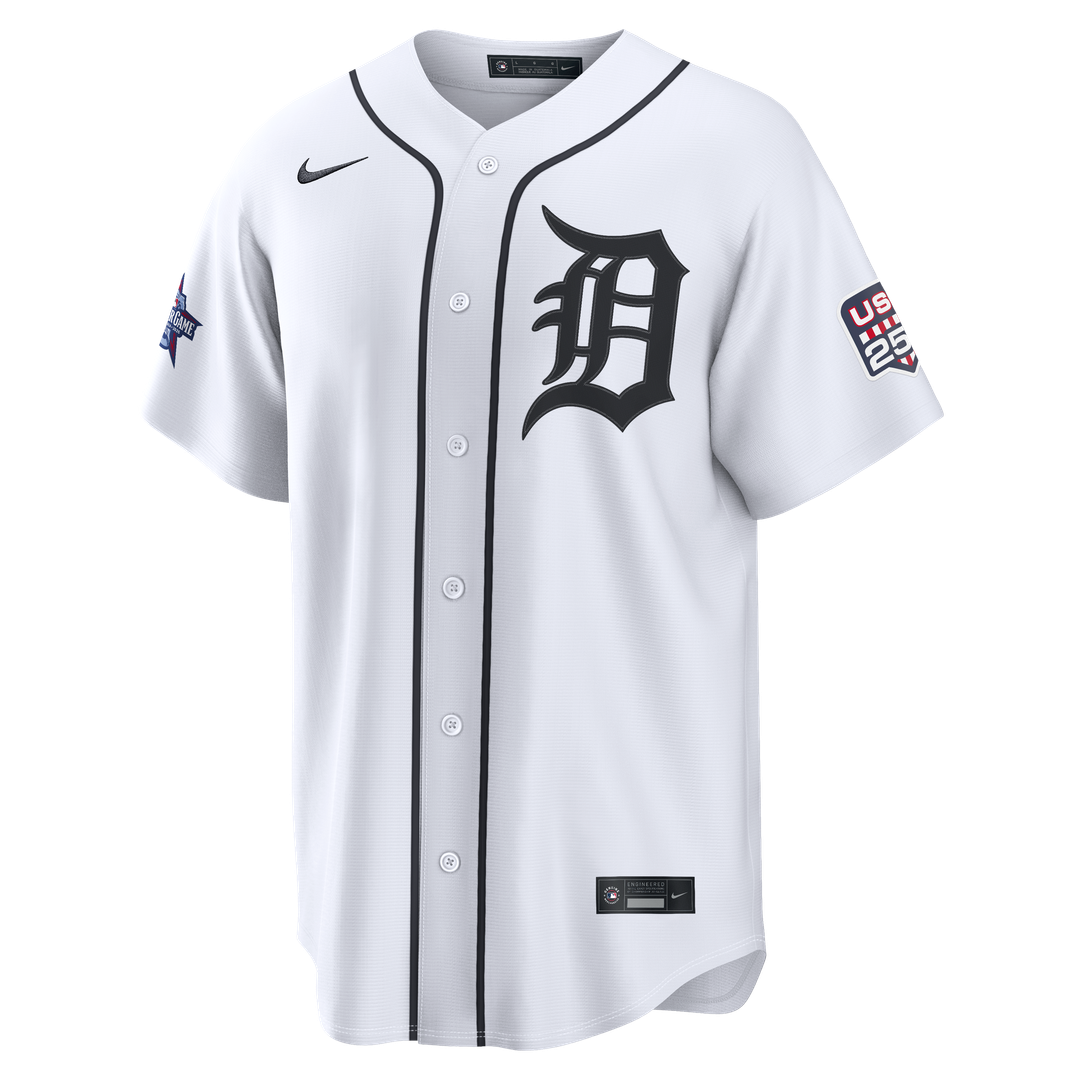 2026 All - Star Edition Stars & Stripes Detroit Tigers Riley Greene White Stadium Jersey