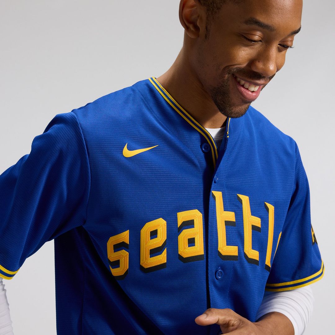 Seattle Mariners City Connect Replica Jersey - Royal