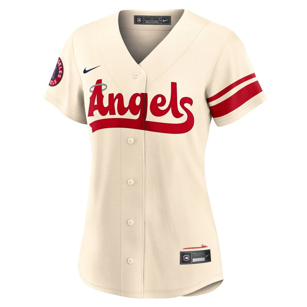 Anthony Rendon Los Angeles Angels Women's City Connect Replica Player Jersey - Cream