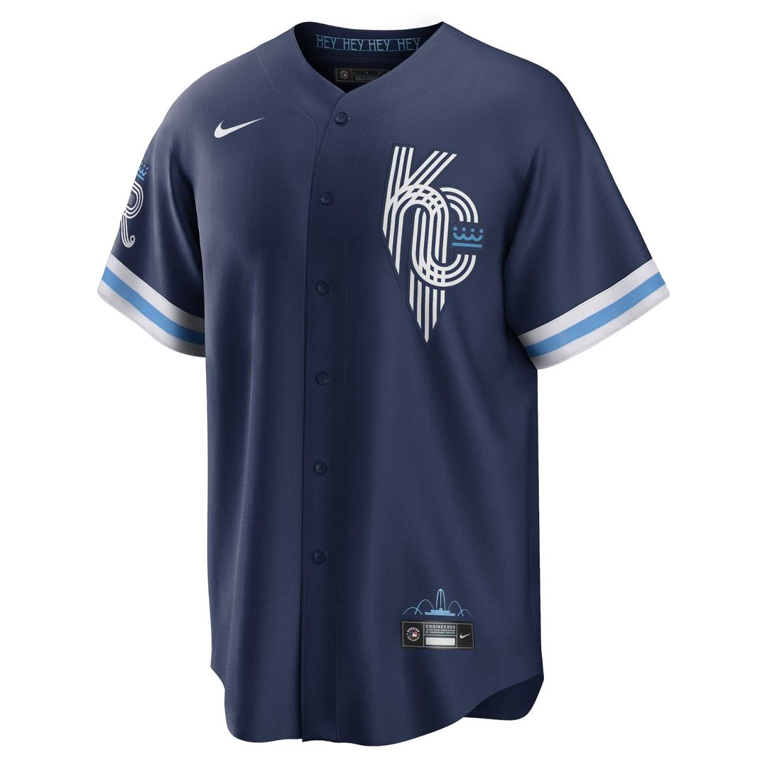 Bo Jackson Kansas City Royals City Connect Replica Player Jersey - Navy