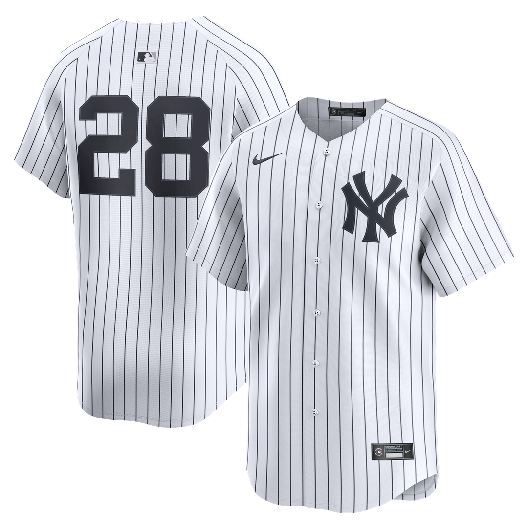 Austin Wells New York Yankees Home Limited Player Jersey - White