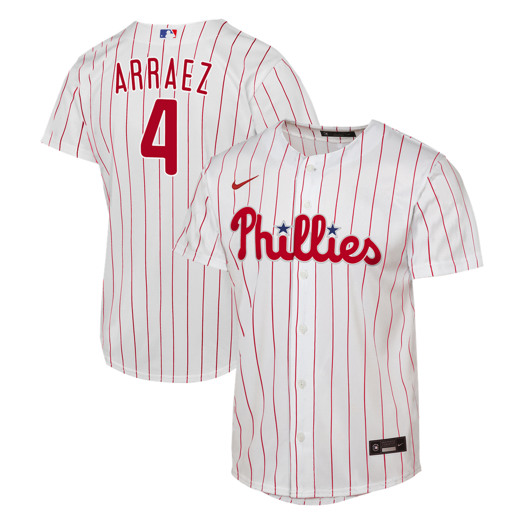 Luis Arraez Philadelphia Phillies Youth Home Replica Jersey - White