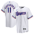 Kyle Higashioka Texas Rangers Home Replica Jersey - White