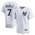 Mickey Mantle New York Yankees Home Limited Player Jersey - White