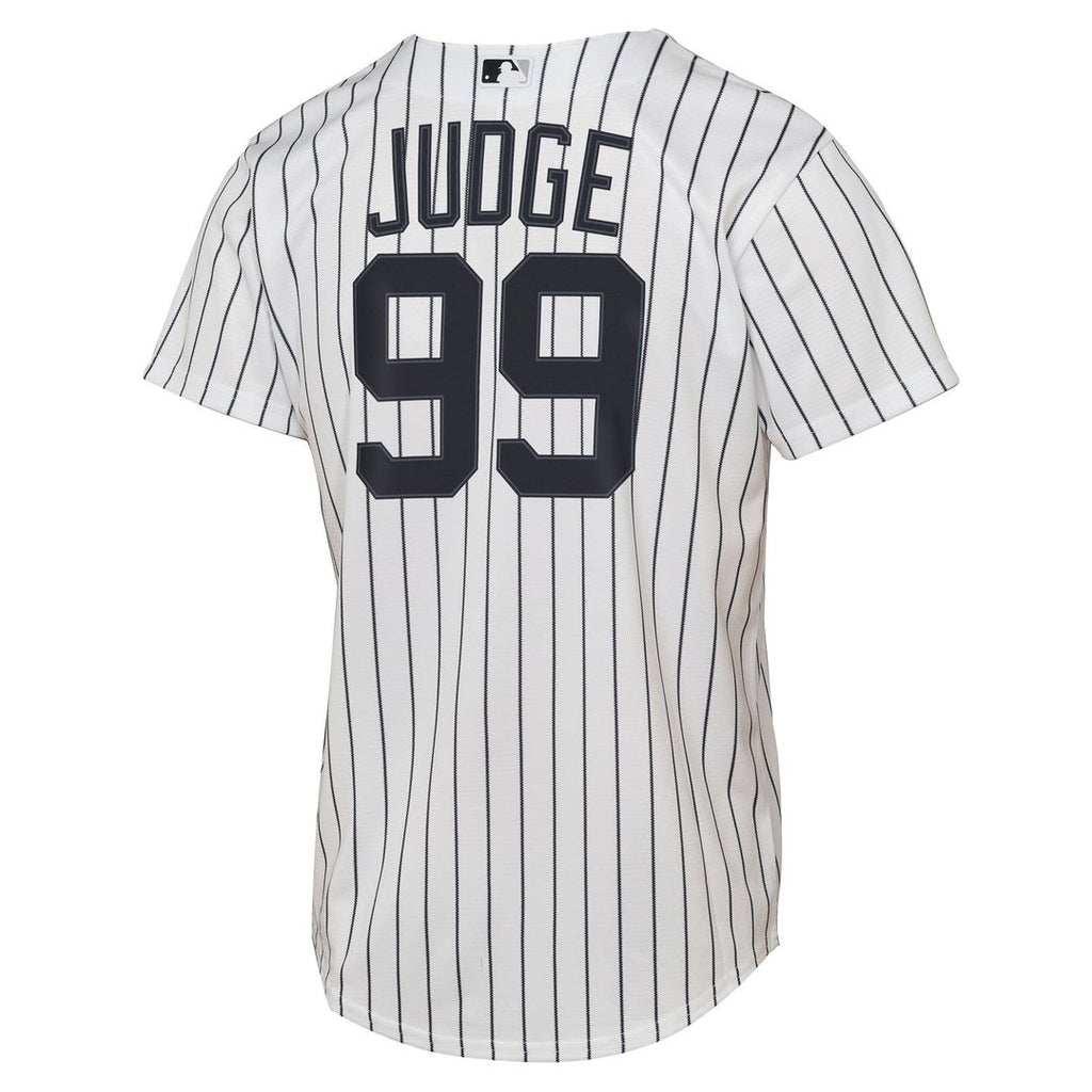 Aaron Judge New York Yankees Youth Home Replica Player Jersey - White