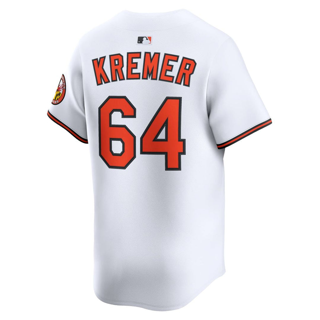 Dean Kremer Baltimore Orioles Home Limited Player Jersey - White