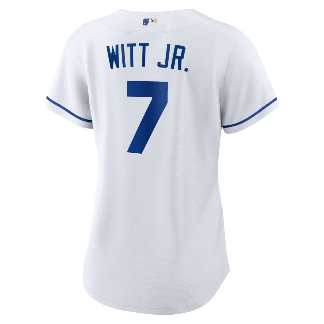 Bobby Witt Jr. Kansas City Royals Women's Home Replica Player Jersey - White