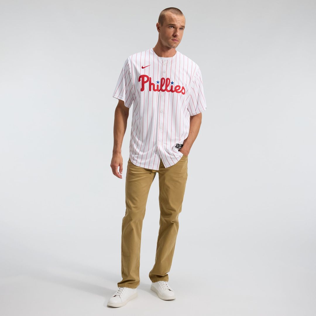 Philadelphia Phillies Home Replica Team Jersey - White