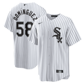 Seranthony Domínguez Chicago White Sox Home Replica Jersey - White