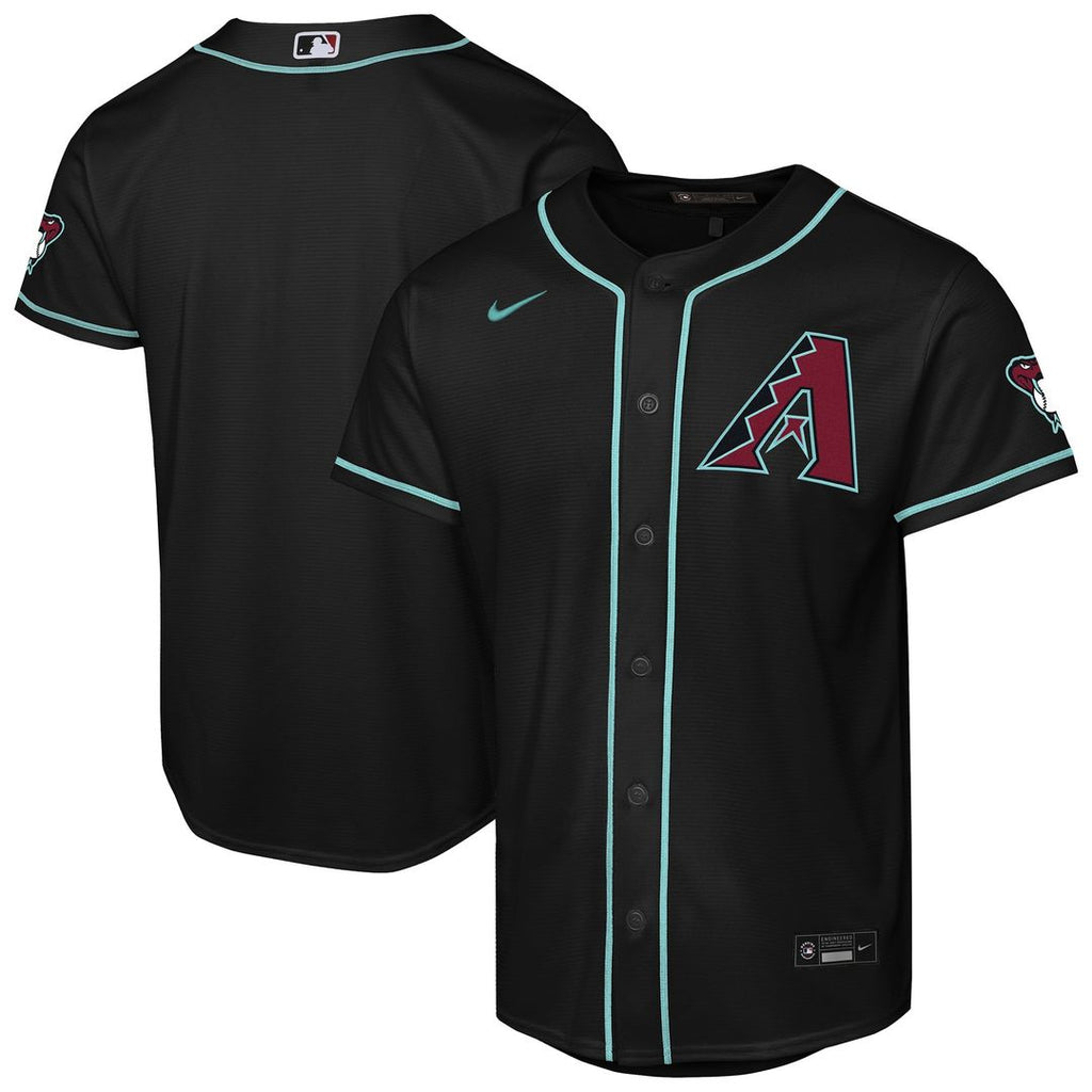 Arizona Diamondbacks Youth Alternate Stadium Jersey - Black