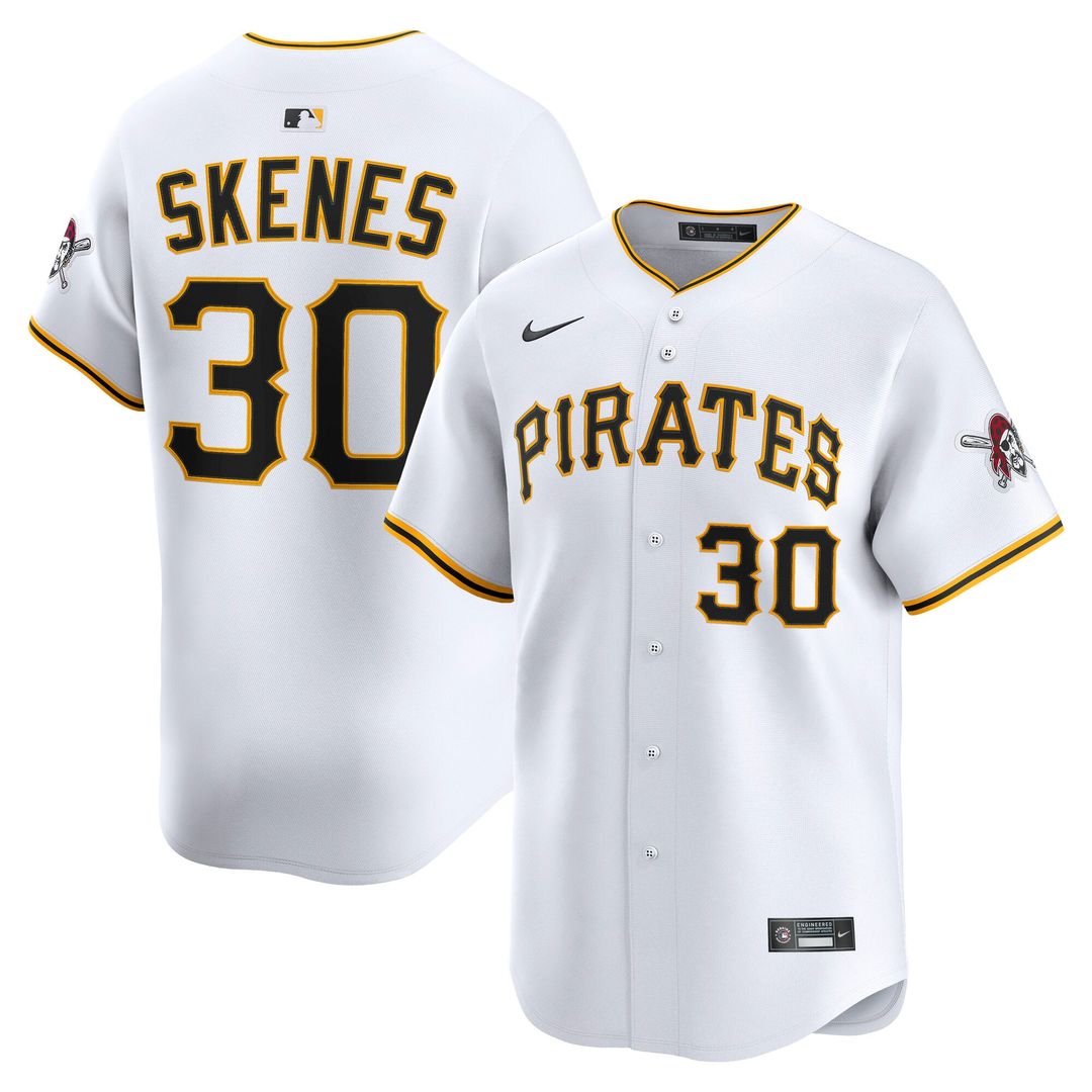 Paul Skenes Pittsburgh Pirates Road Limited Player Jersey - Gray