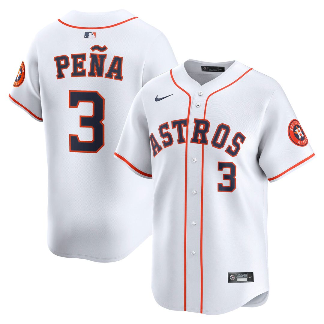 Jeremy Peña Houston Astros Home Limited Player Jersey - White