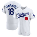 Yoshinobu Yamamoto Los Angeles Dodgers Home Authentic Jersey - White