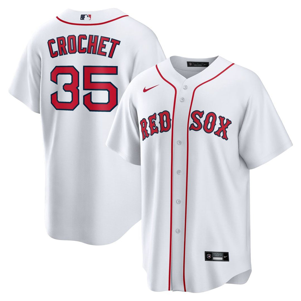 Garrett Crochet Boston Red Sox Home Replica Jersey - White