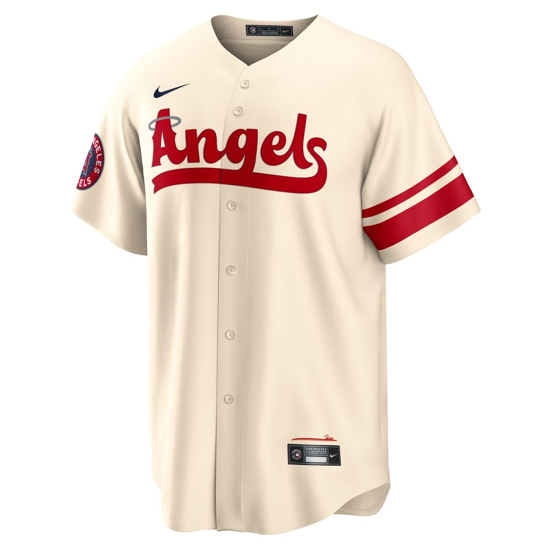 Anthony Rendon Los Angeles Angels City Connect Replica Player Jersey - Cream