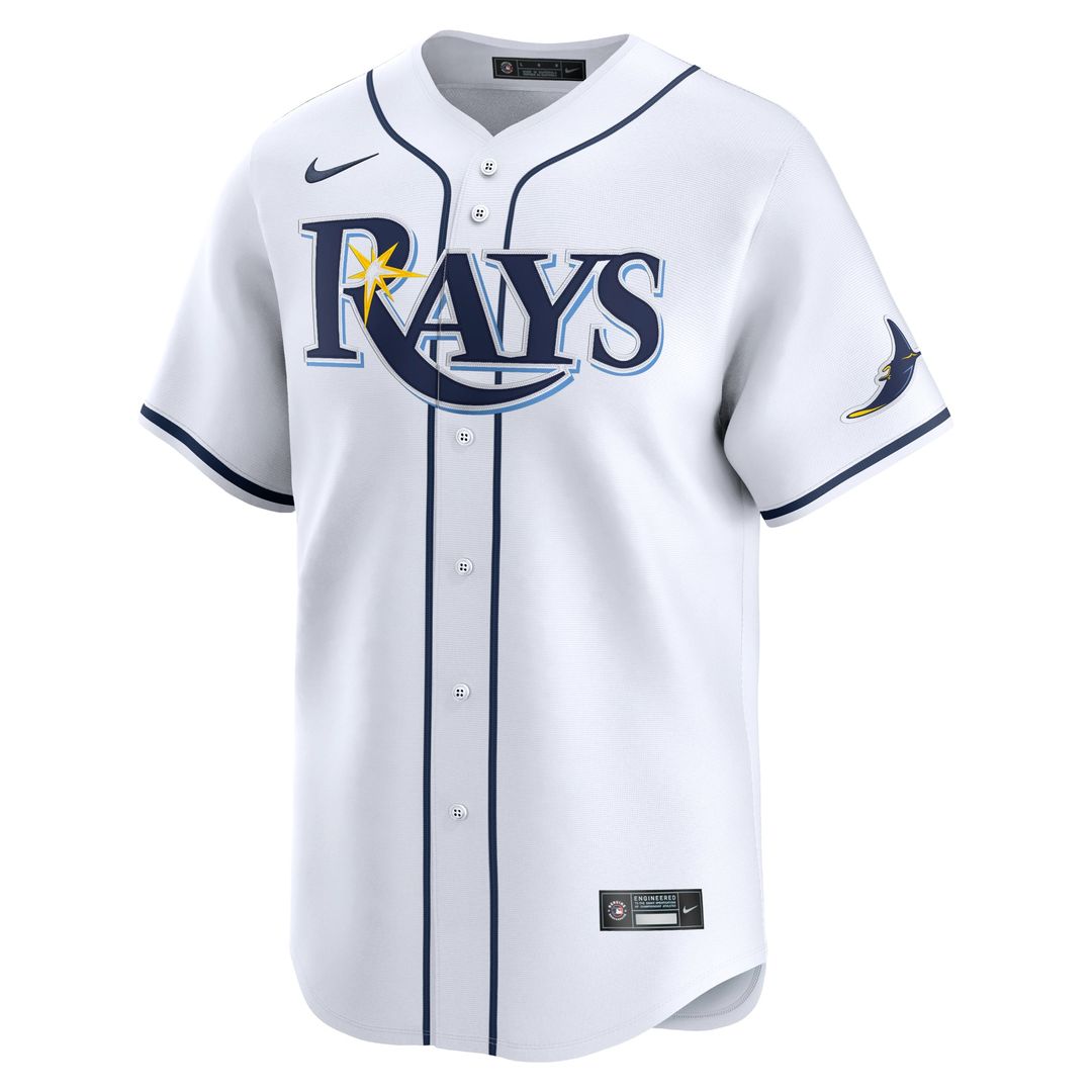 Brandon Lowe Tampa Bay Rays Home Limited Player Jersey - White