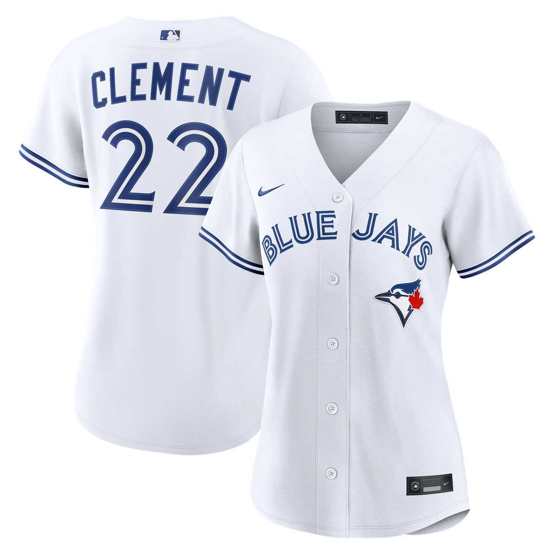 Ernie Clement Toronto Blue Jays Women's Home Replica Jersey - White