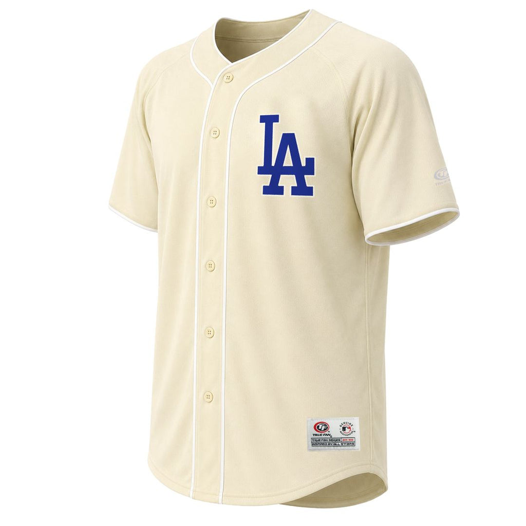 Los Angeles Dodgers Stitches Fashion Jersey - Cream