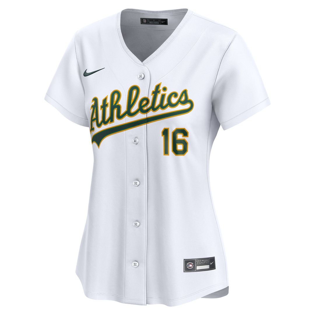 Nick Kurtz Athletics Women's Home Limited Player Jersey - White