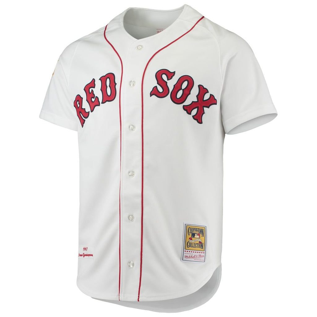 Nomar Garciaparra Boston Red Sox 1997 Cooperstown Collection Authentic Jersey - White