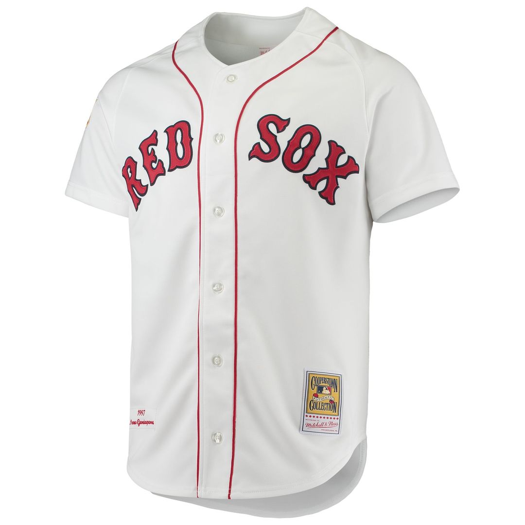 Nomar Garciaparra Boston Red Sox 1997 Cooperstown Collection Authentic Jersey - White