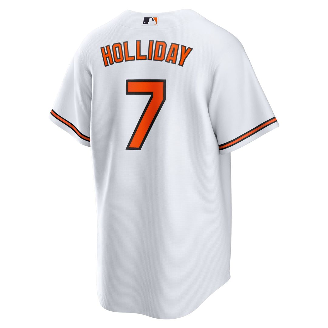 Jackson Holliday Baltimore Orioles Home Replica Player Jersey - White
