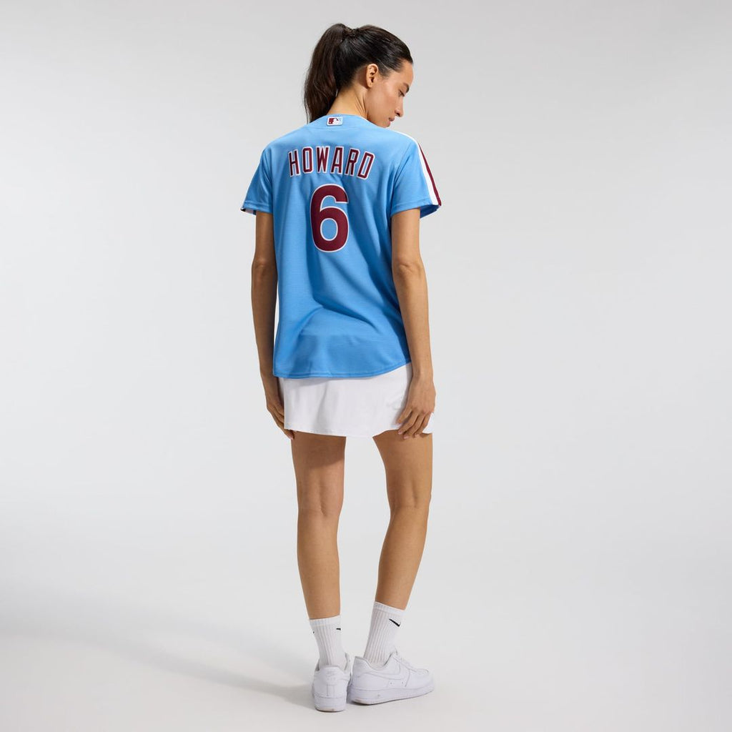 Ryan Howard Philadelphia Phillies Women's Replica Jersey - Light Blue