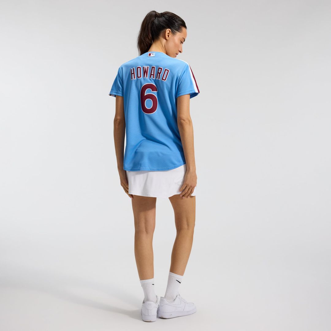 Ryan Howard Philadelphia Phillies Women's Replica Jersey - Light Blue