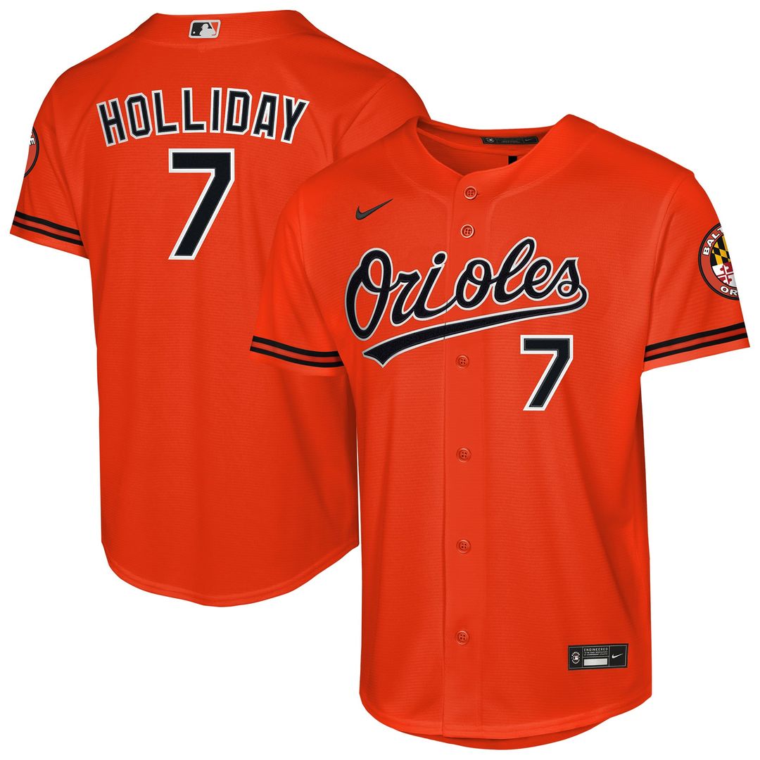 Jackson Holliday Baltimore Orioles Youth Home Stadium Jersey - White